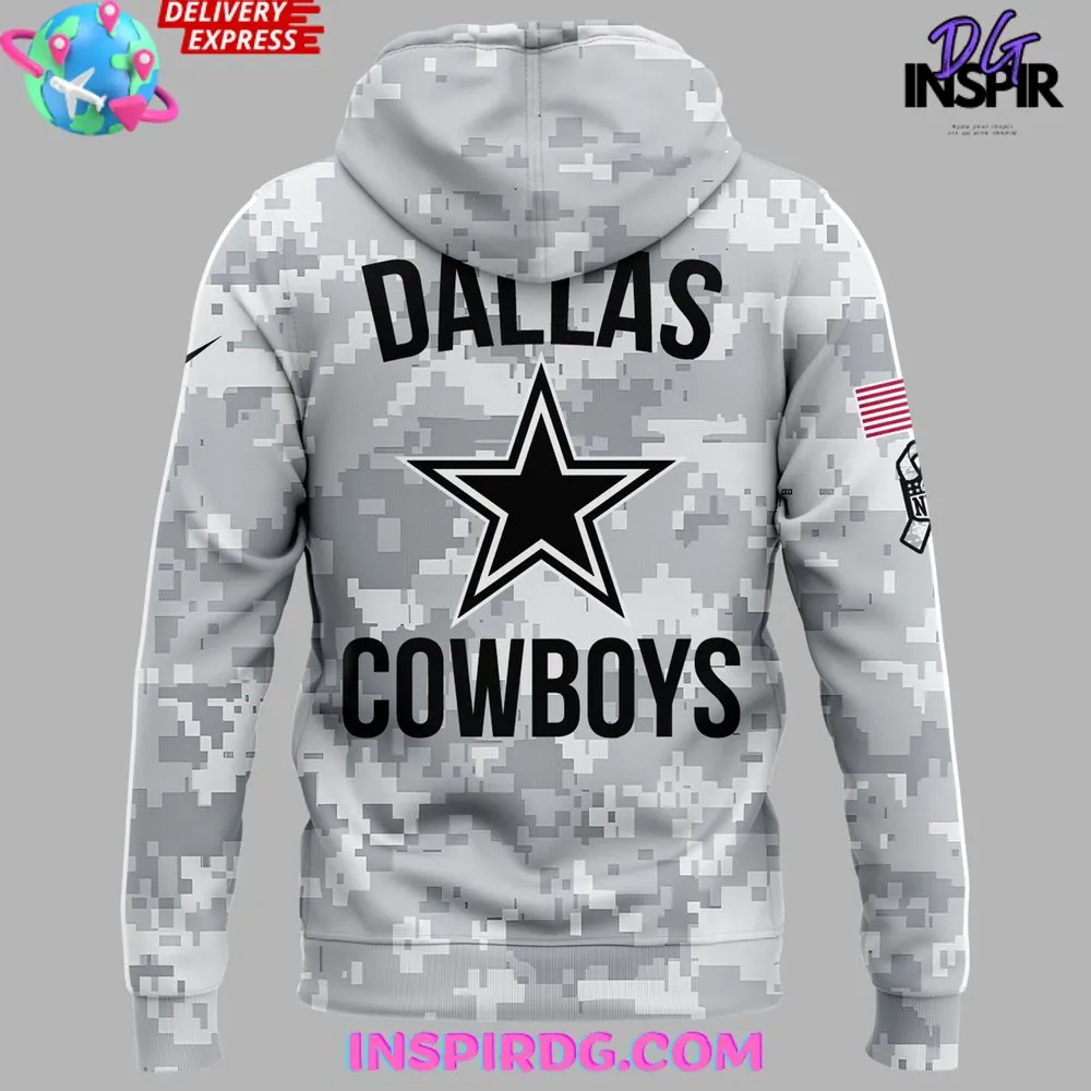 -Dallas Cowboys Salute To Service 2024 Hoodie