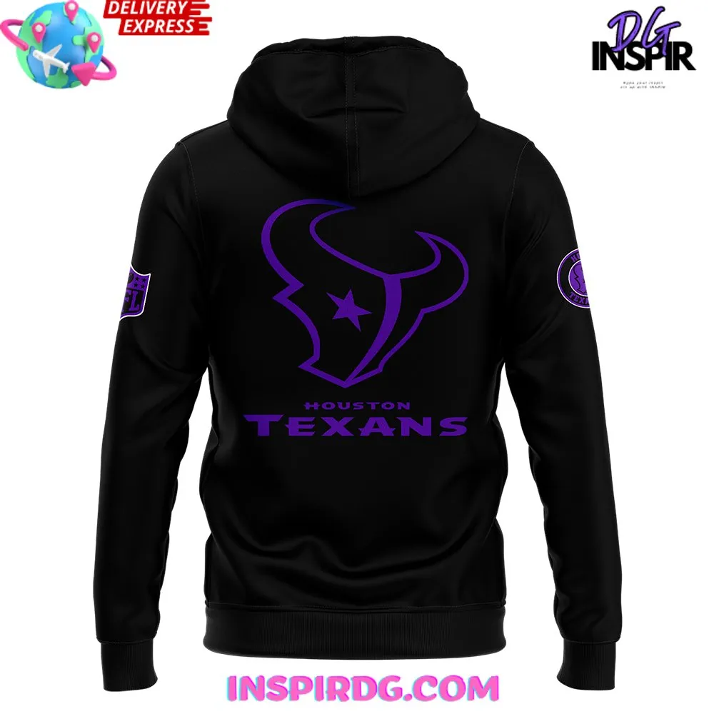 -Houston Texans Domestic Violence Awareness Month 2024 Hoodie