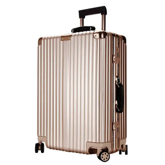 20'24'26'28' Aluminum Frame Spinner Luggage Carry-On Cabin Tsa Scratch Resistant Travel Trolley