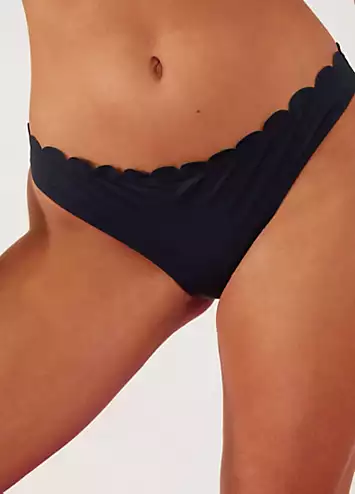 Accessorize Scallop Trim Bikini Bottoms | Kaleidoscope