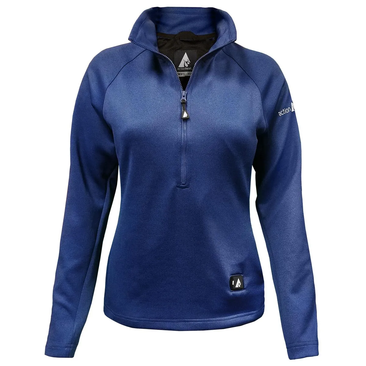 ActionHeat 5V Women's 1/2 Zip Pullover Battery Heated Shirt