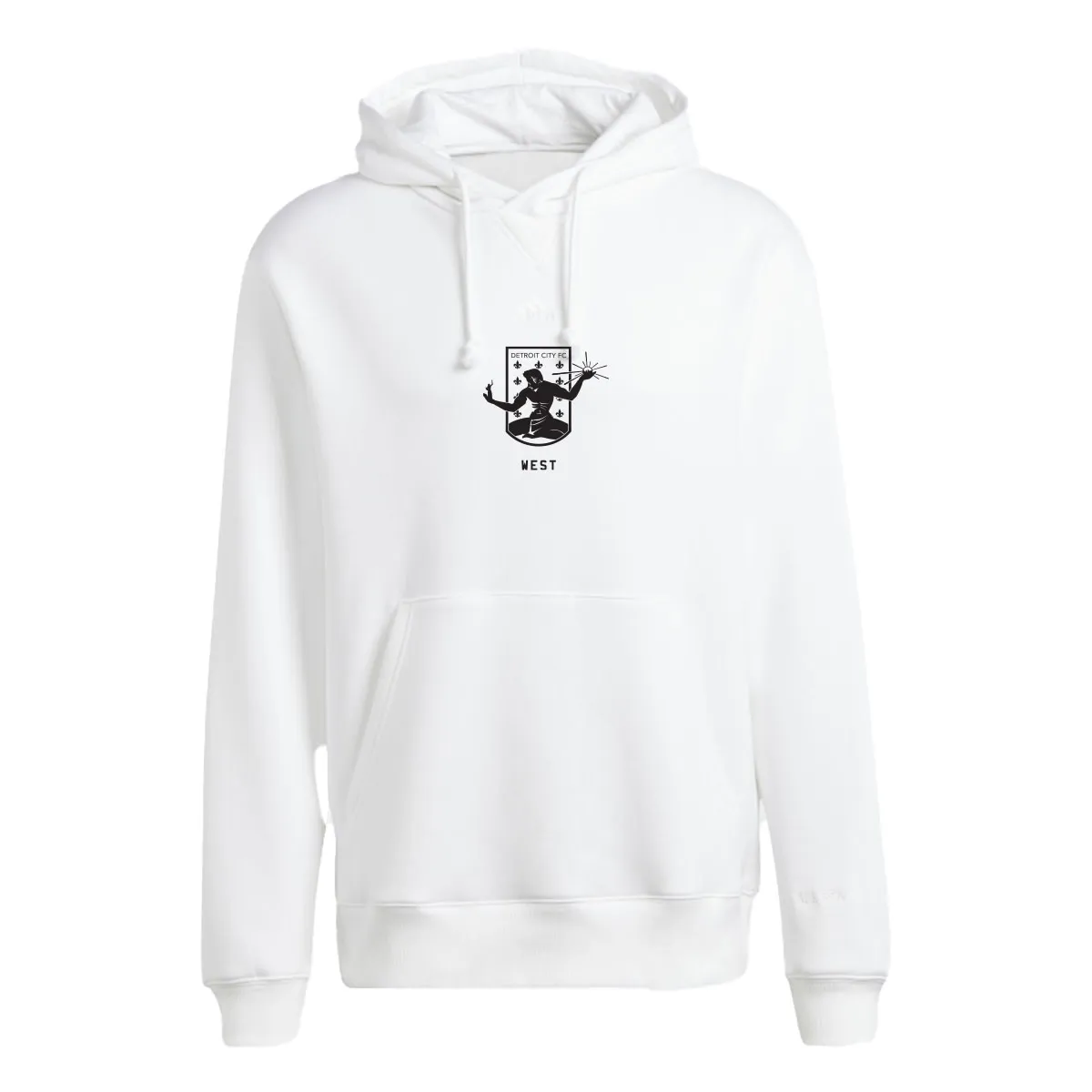 Adidas DCFC All Szn Fleece Hoodie (White)