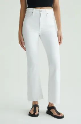 AG Farrah Boot Crop White