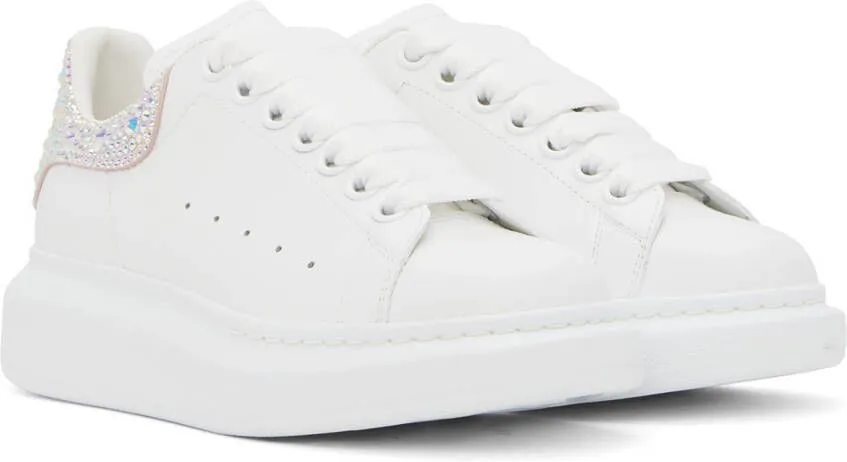 Alexander McQueen White Larry Sneakers