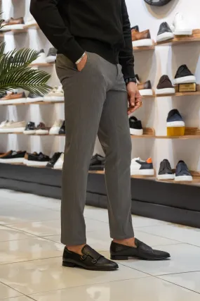 Alexandria Fabric Gray Trousers