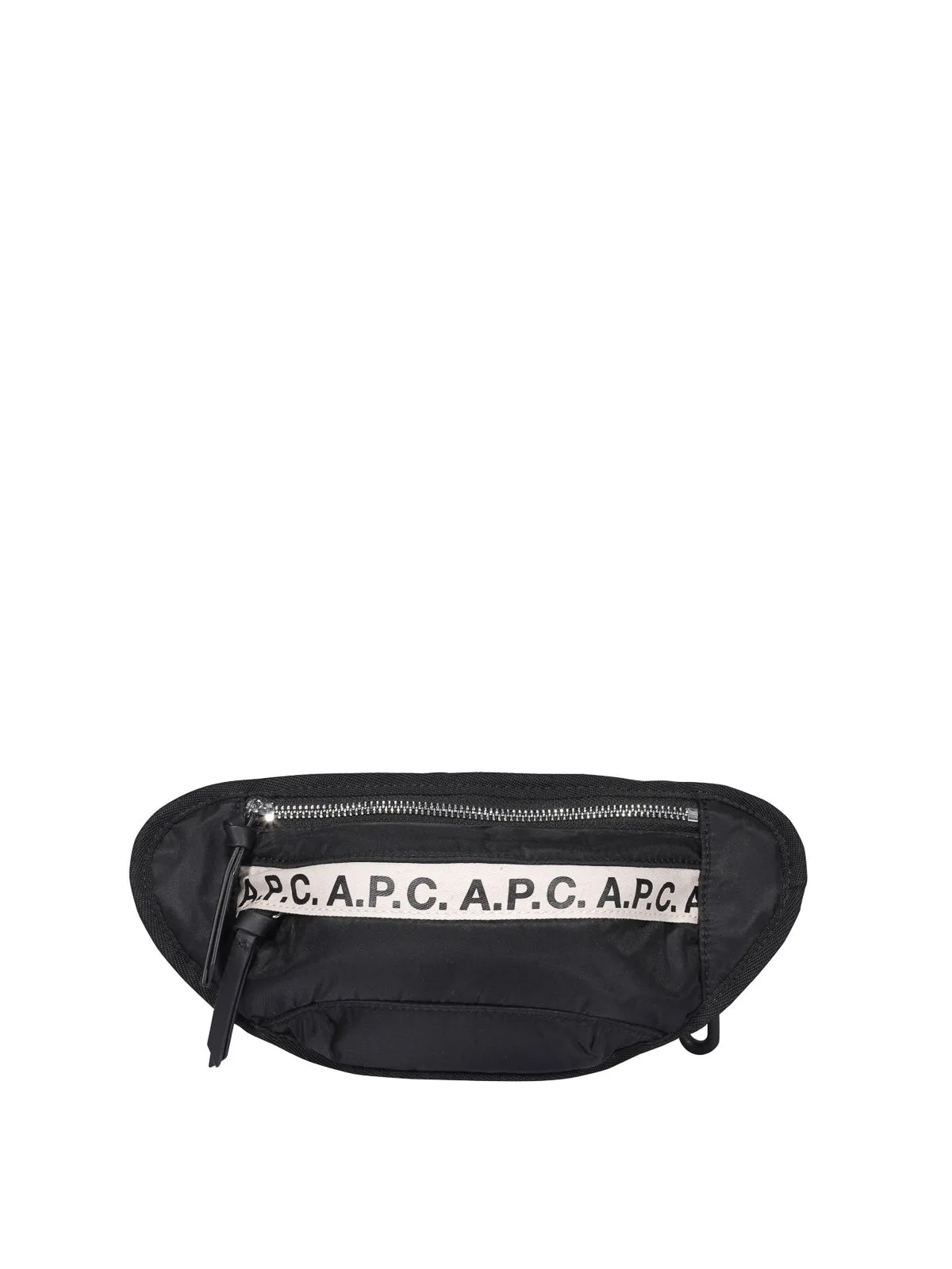 A.P.C. Logo Tape Zip-Up Belt Bag