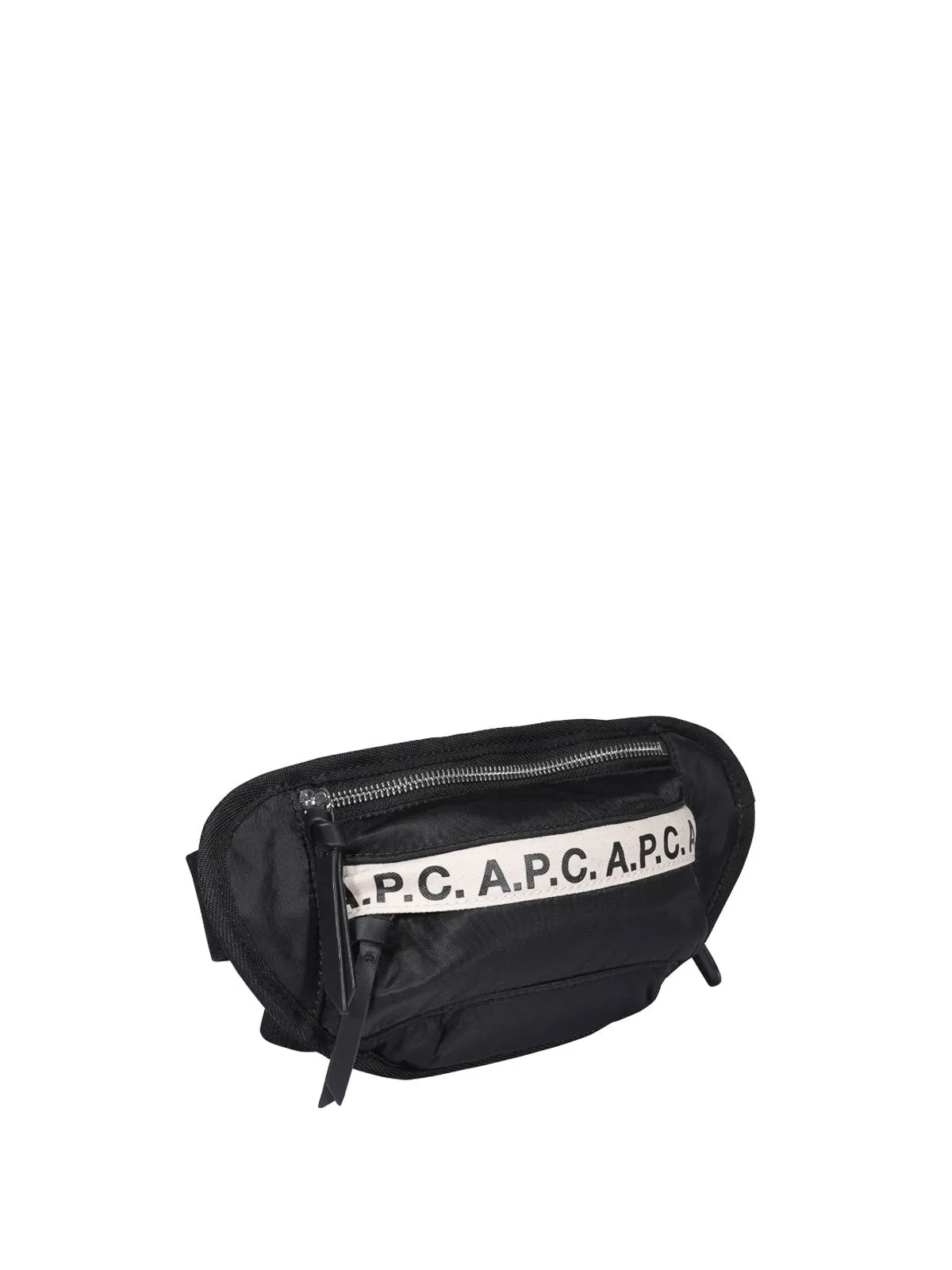 A.P.C. Logo Tape Zip-Up Belt Bag