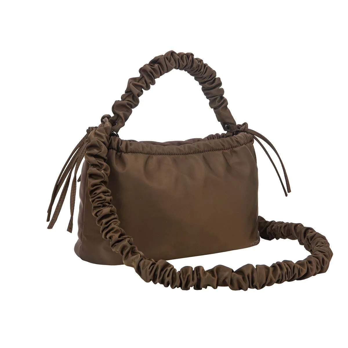 ARCADIA TWILL bag - CHOCOLATE BROWN