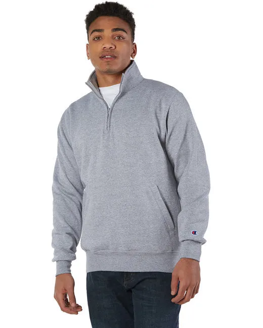 B2B1 S400 Champion Adult Powerblend Quarter-Zip Pullover