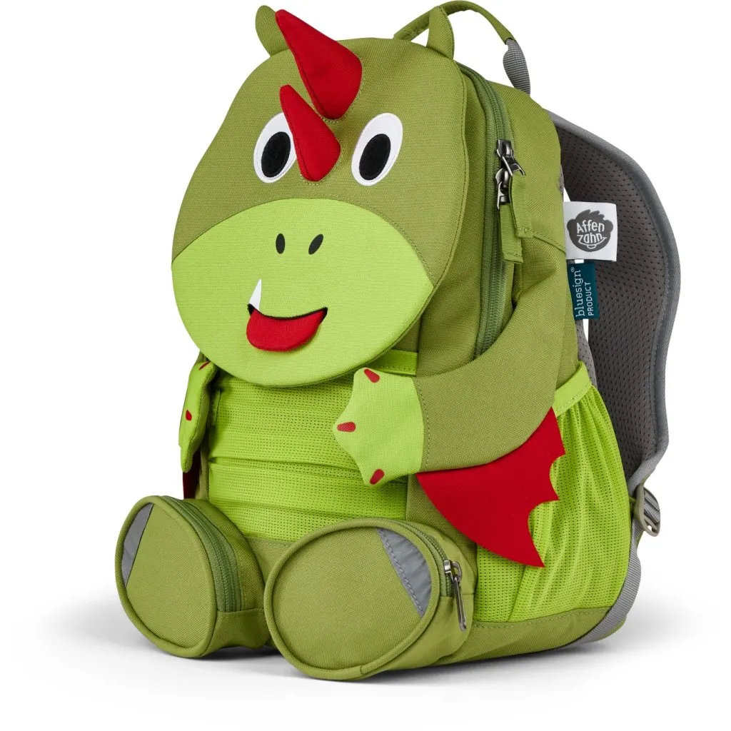 backpack Affenzahn big friend green dragon