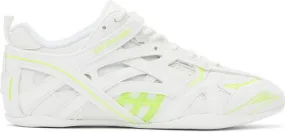 Balenciaga Off-White & Yellow Drive Sneakers