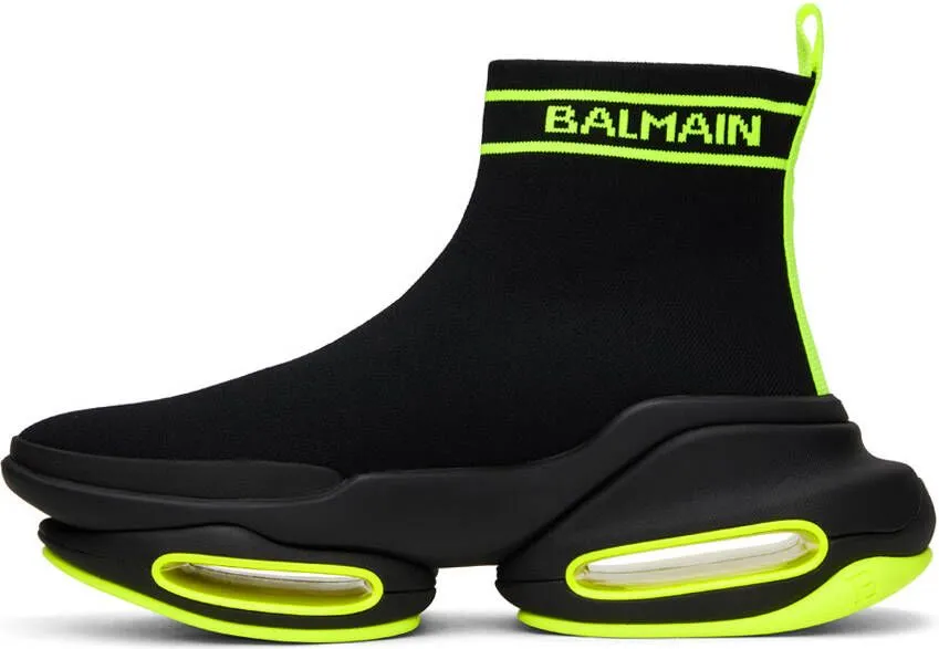 Balmain Black B-Bold Sneakers