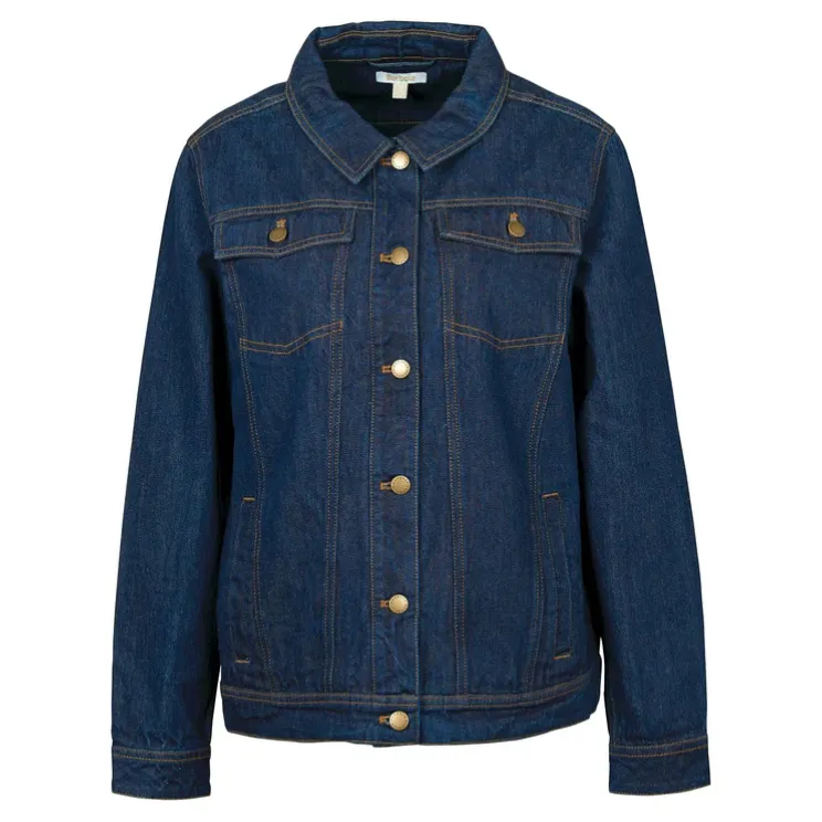 Barbour Adria Overshirt Denim Jacket L0S0048I