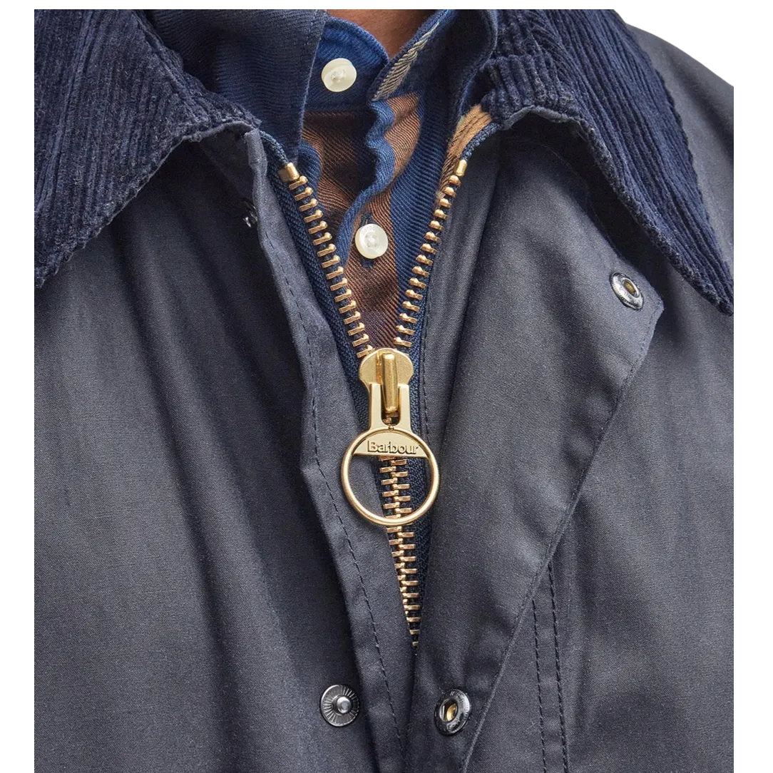 Barbour Mens Border Jacket in Navy