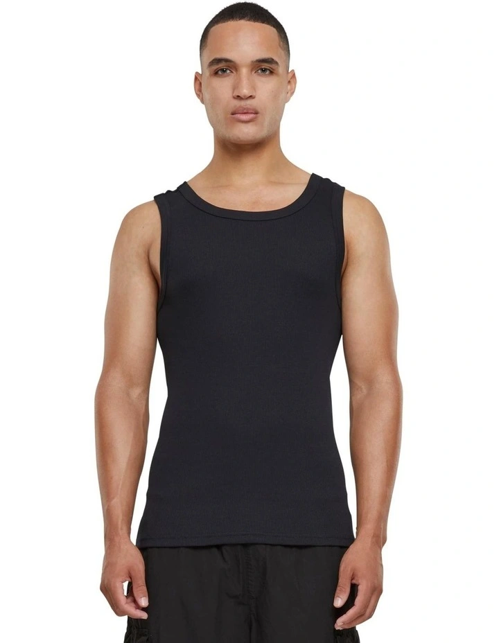 Basic Tank Top in Black