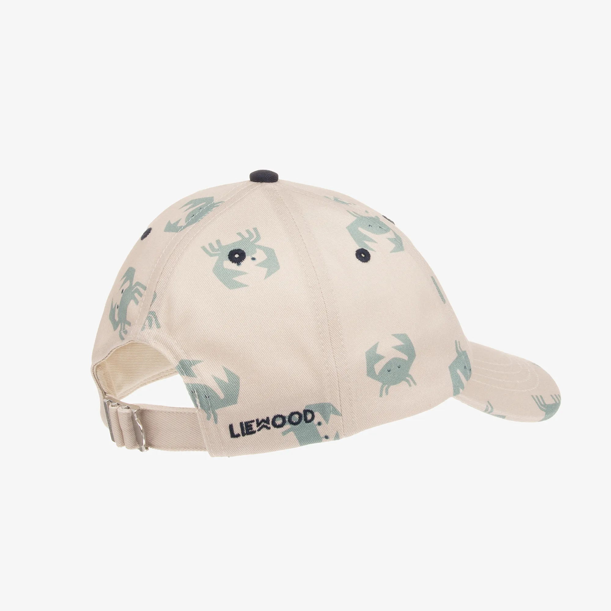 Beige Crab Cotton Cap