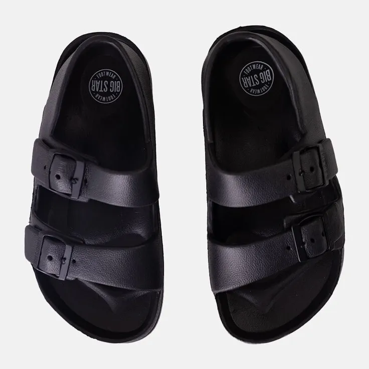 Black children's sandals Big Star NN374536