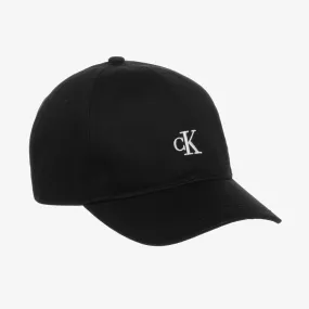 Black Cotton CK Cap