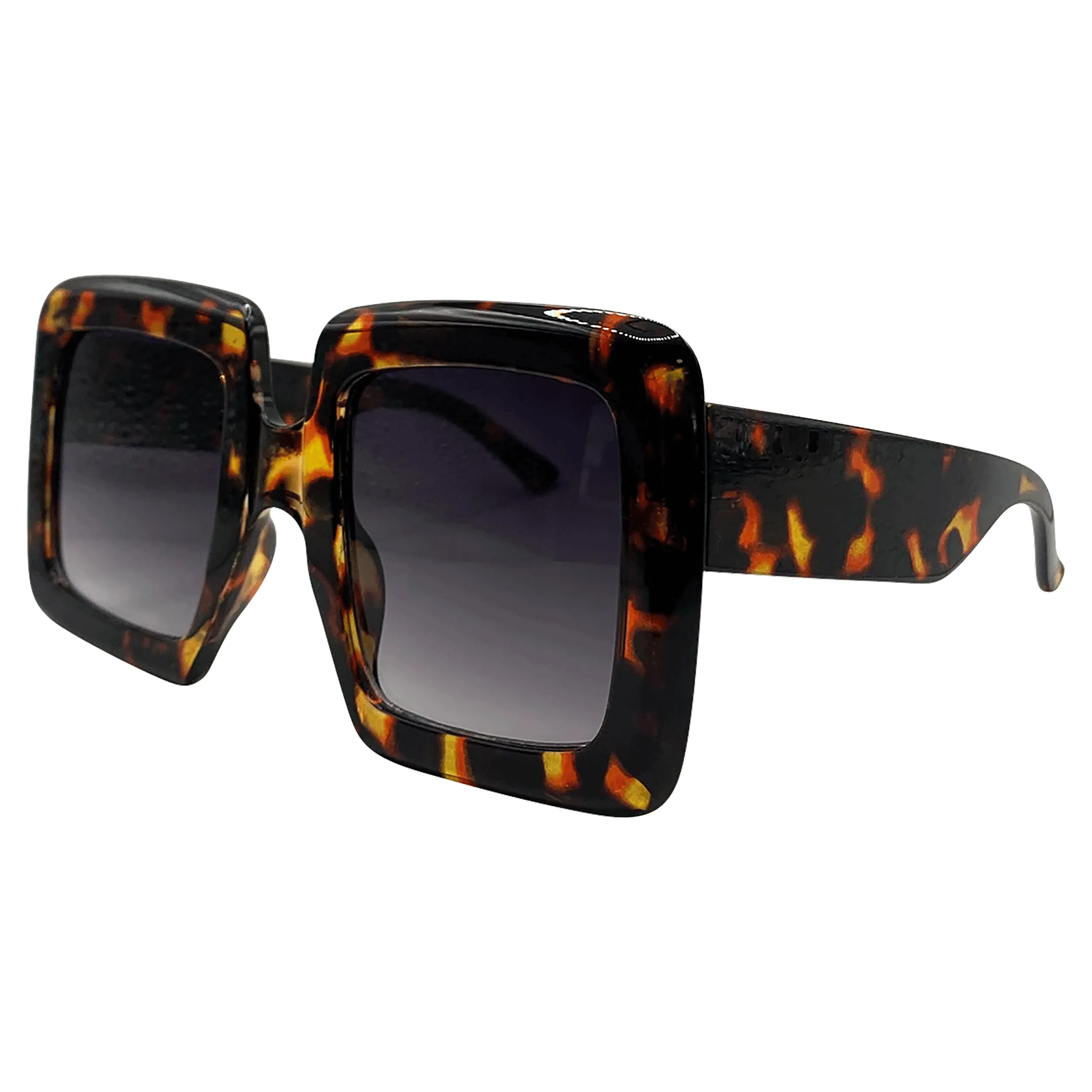 BLOCKS 70s-Inspired Square Sunglasses