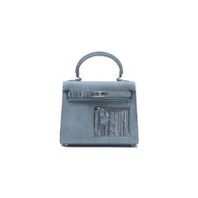 Blue Pure Stitch Assemble Bag-