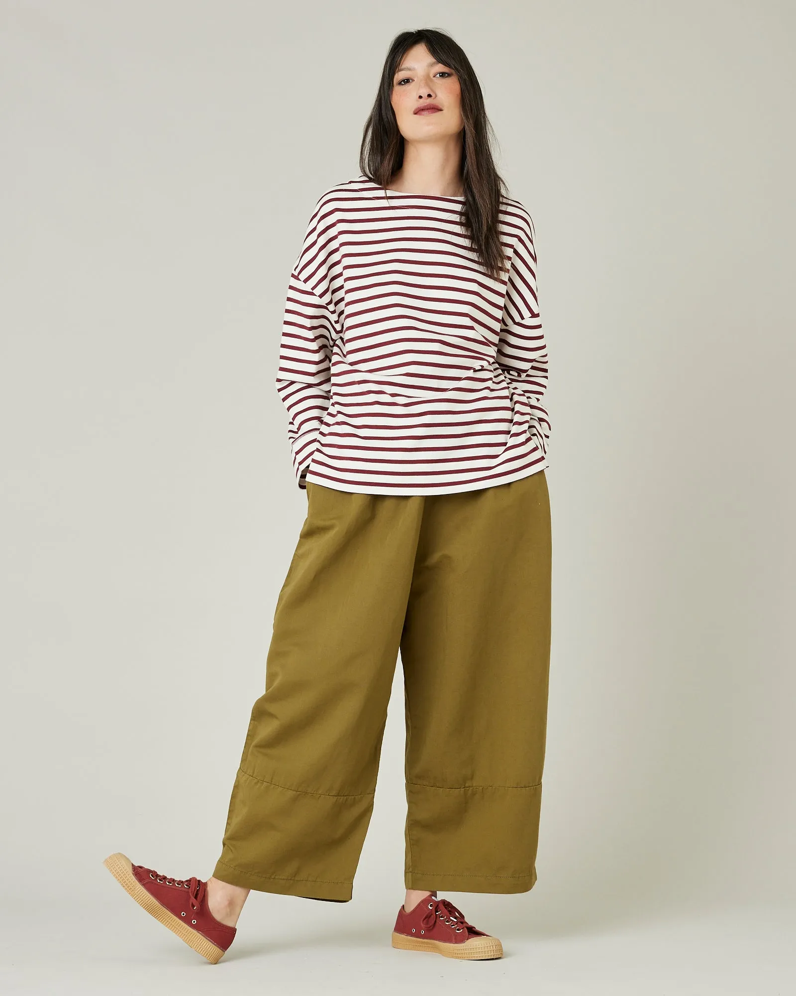 Bobbi Sicilian Green Twill Trousers