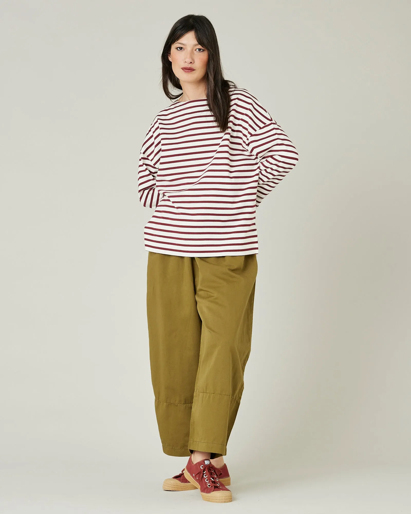 Bobbi Sicilian Green Twill Trousers