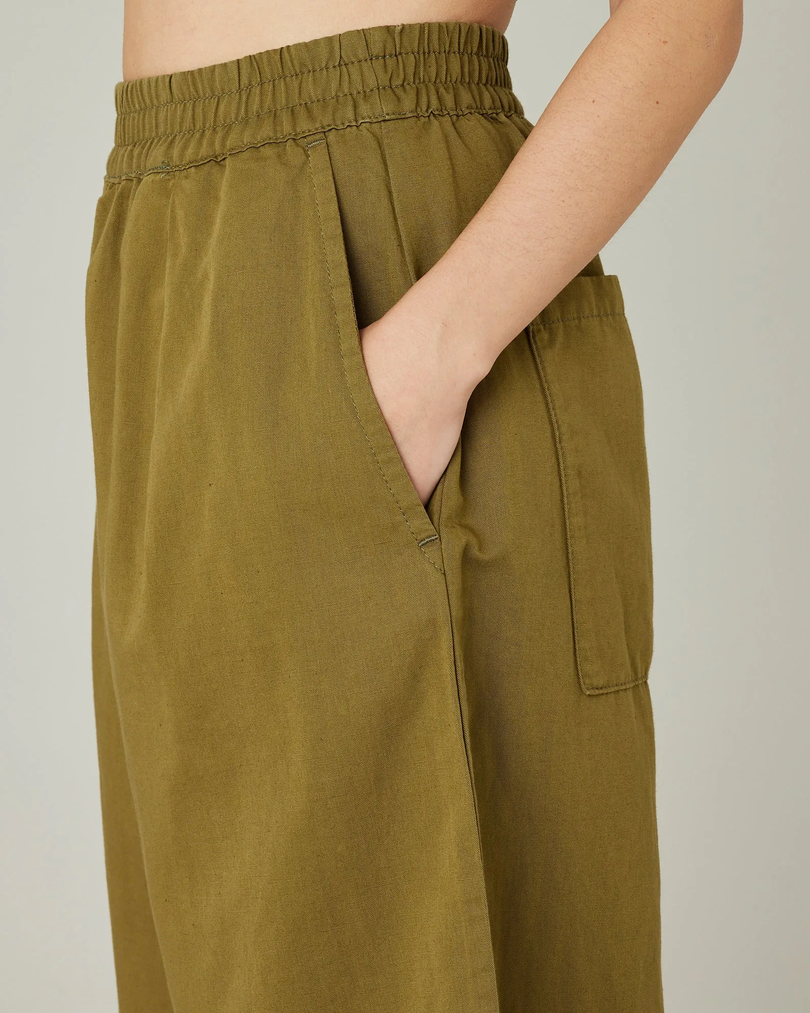 Bobbi Sicilian Green Twill Trousers