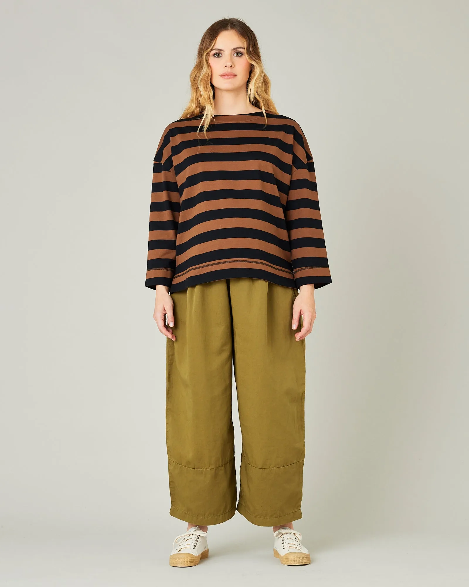 Bobbi Sicilian Green Twill Trousers