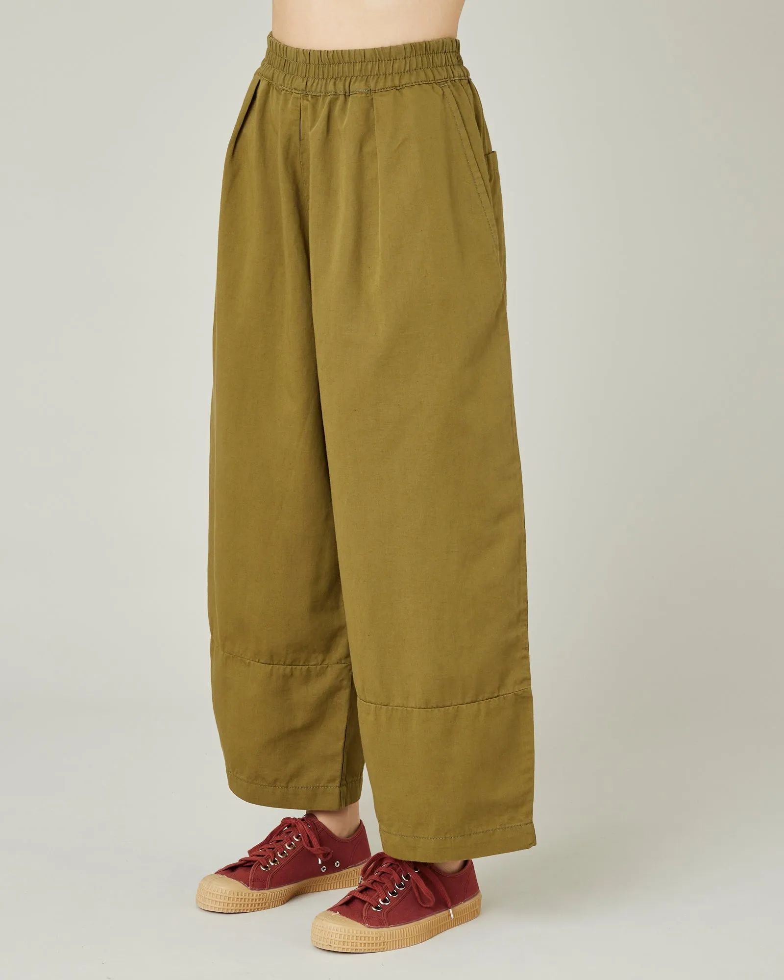 Bobbi Sicilian Green Twill Trousers