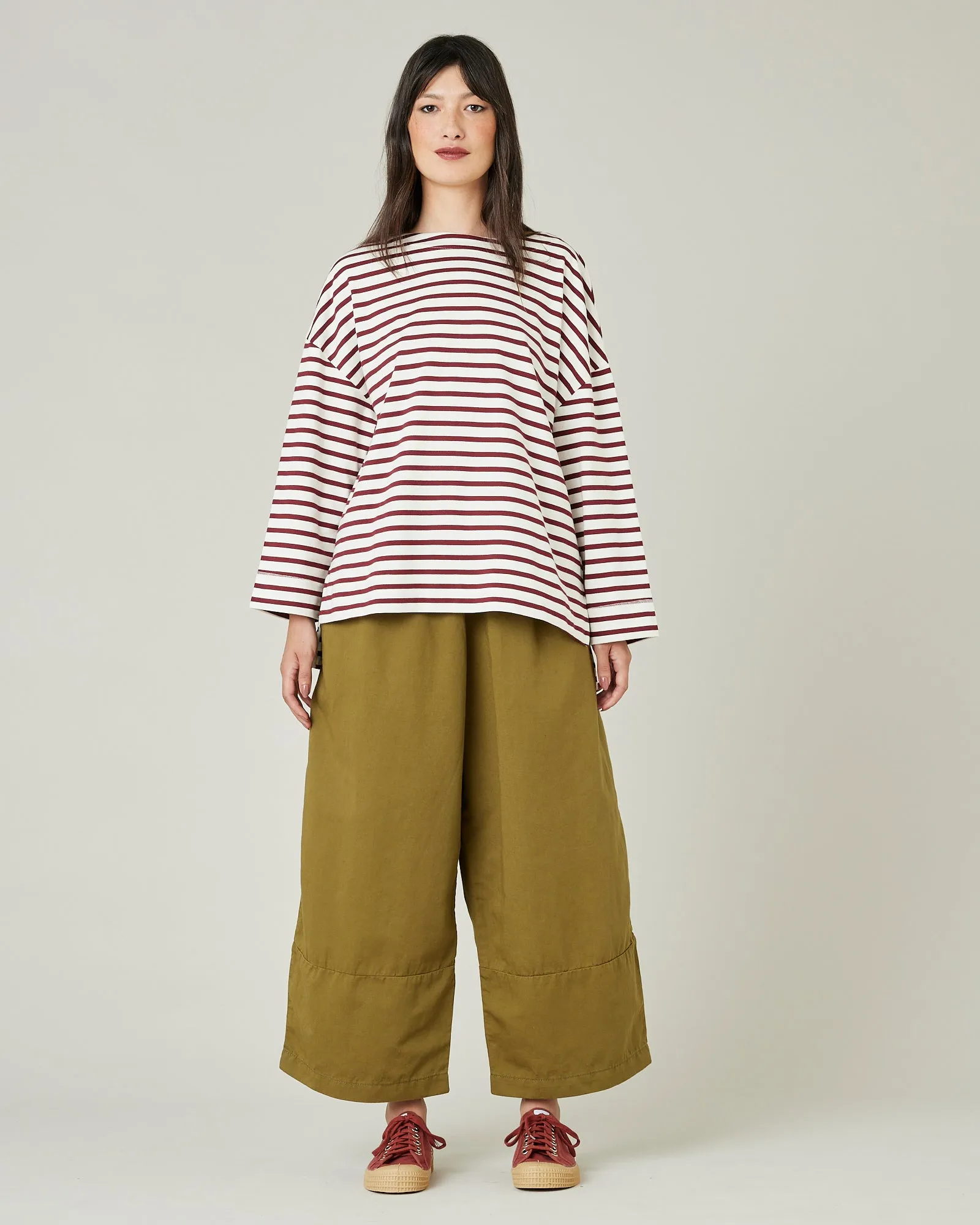 Bobbi Sicilian Green Twill Trousers