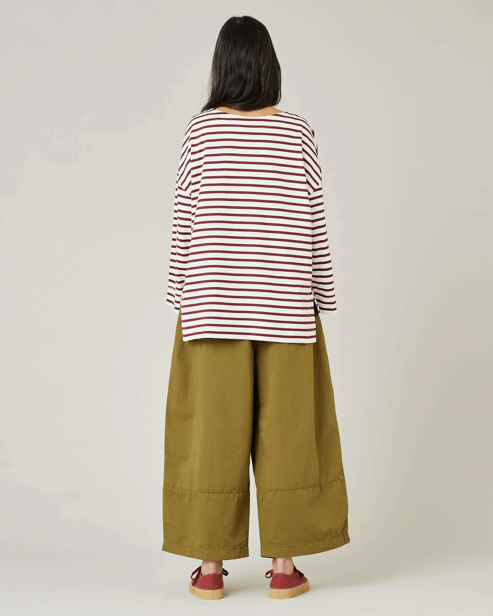 Bobbi Sicilian Green Twill Trousers