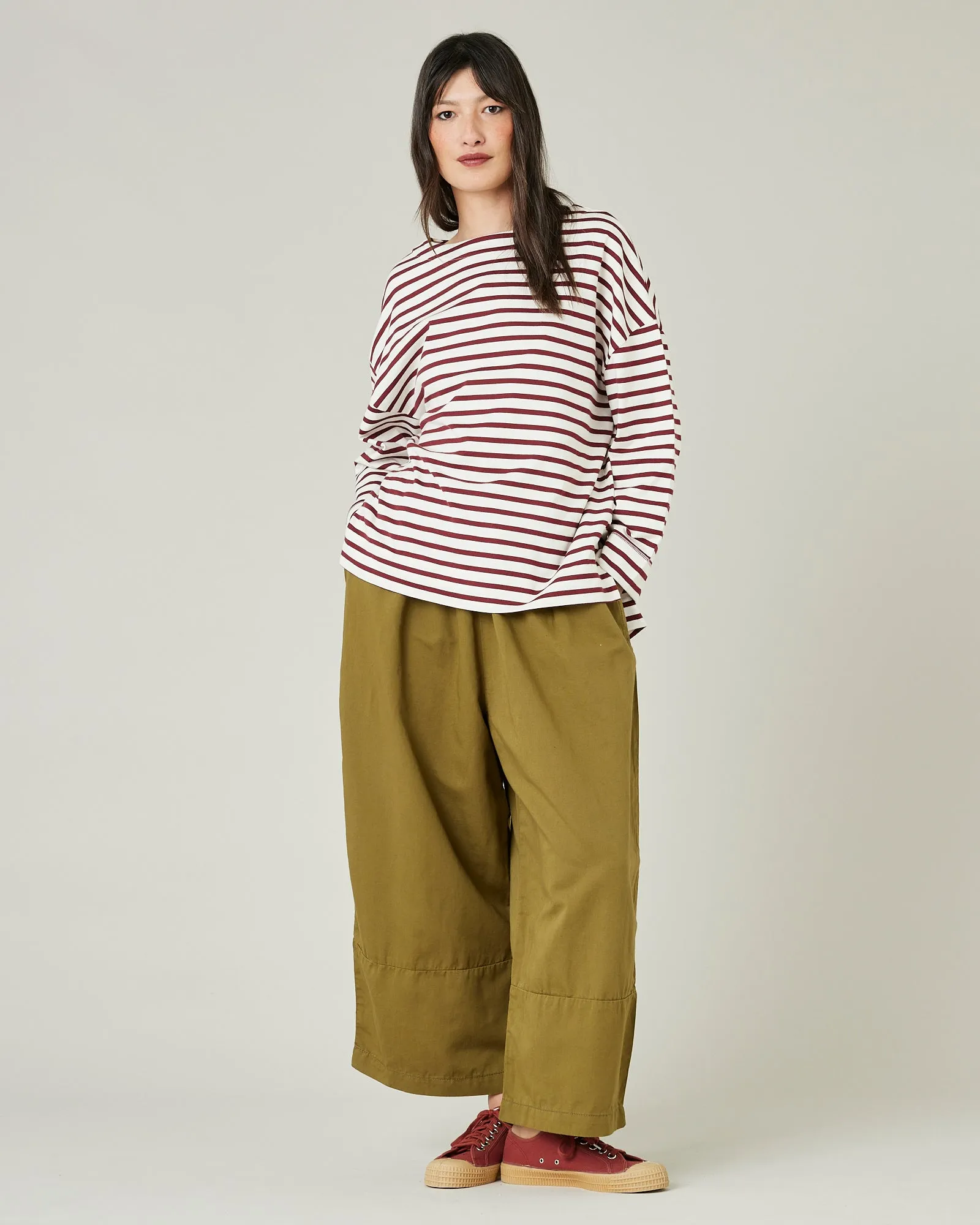 Bobbi Sicilian Green Twill Trousers