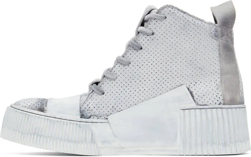 Boris Bidjan Saberi SSENSE Exclusive Grey Bamba 1.1 Sneakers