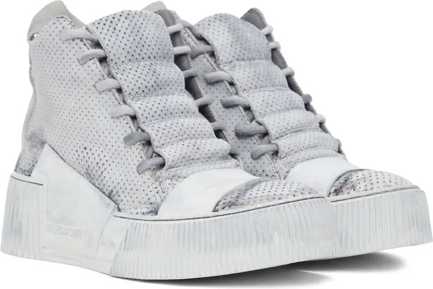 Boris Bidjan Saberi SSENSE Exclusive Grey Bamba 1.1 Sneakers