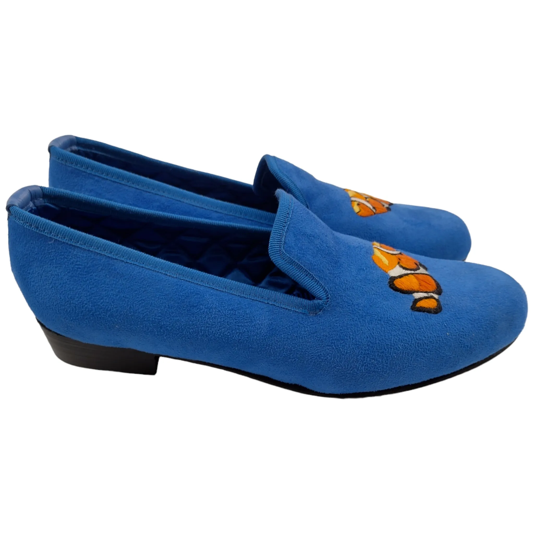 Bowhill & Elliott Blue Clown Fish Shoes