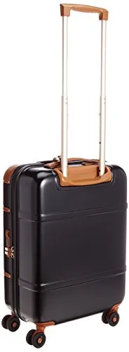 Bric'S Luggage Bellagio Ultra-Light 21 Inch Carry On Spinner Trunk (One Size, Black / Cognac)