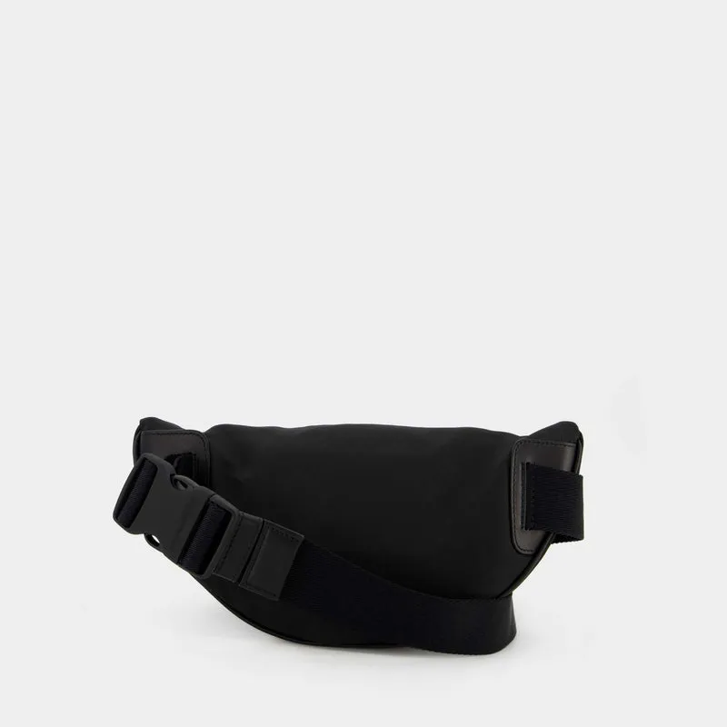 Bum Belt Bag - Alexander Mcqueen -  Black/Off-White - Synthetic