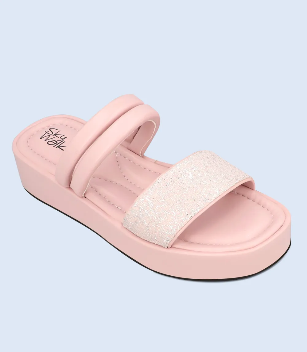 BW9637-PINK-Women Slipper