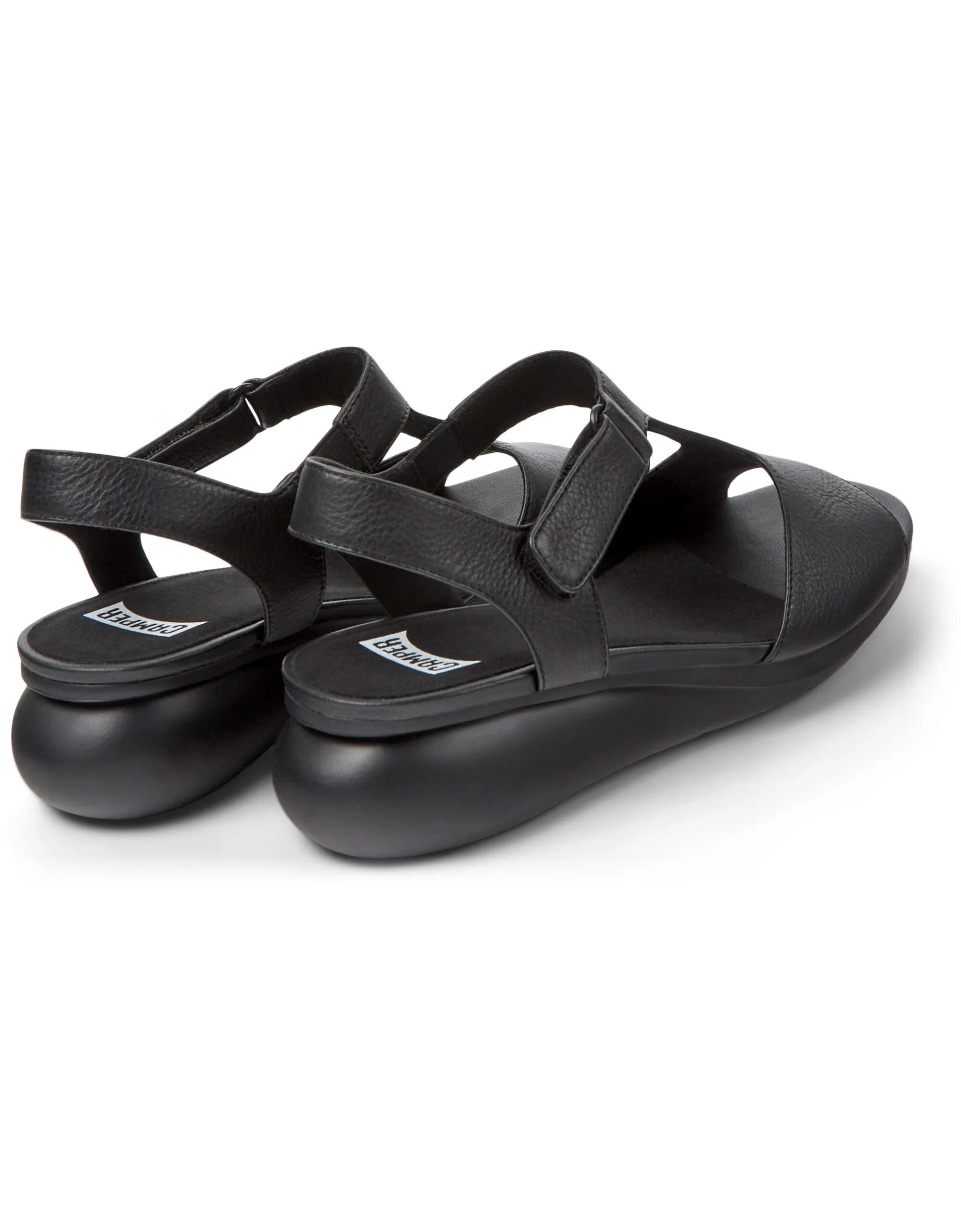 Camper Balloon K200612-005 Black Sandals for Women