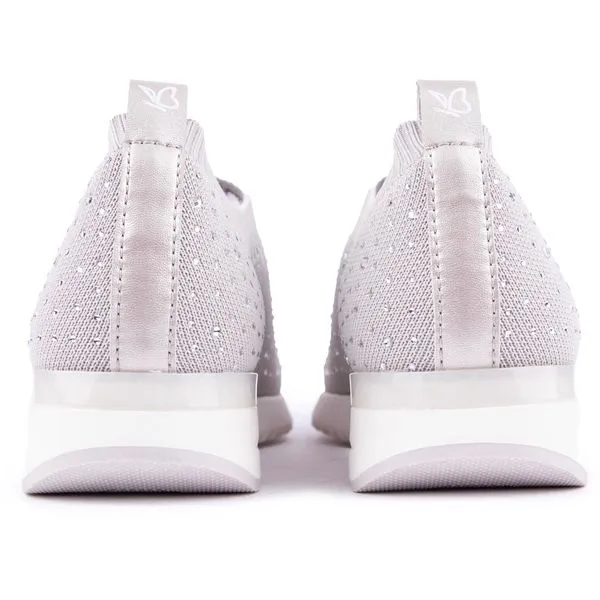 Caprice Sequin Slip Trainers