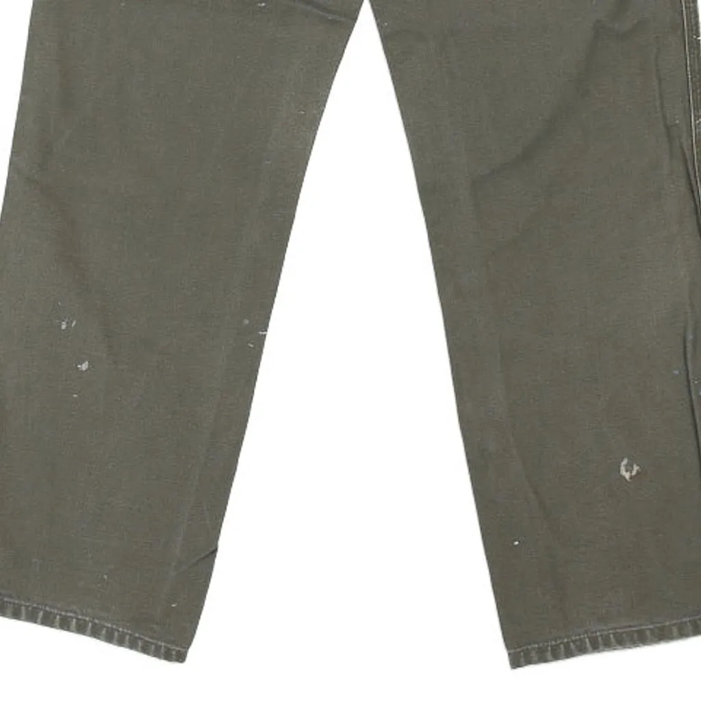 Carhartt Carpenter Trousers - 28W 32L Grey Cotton