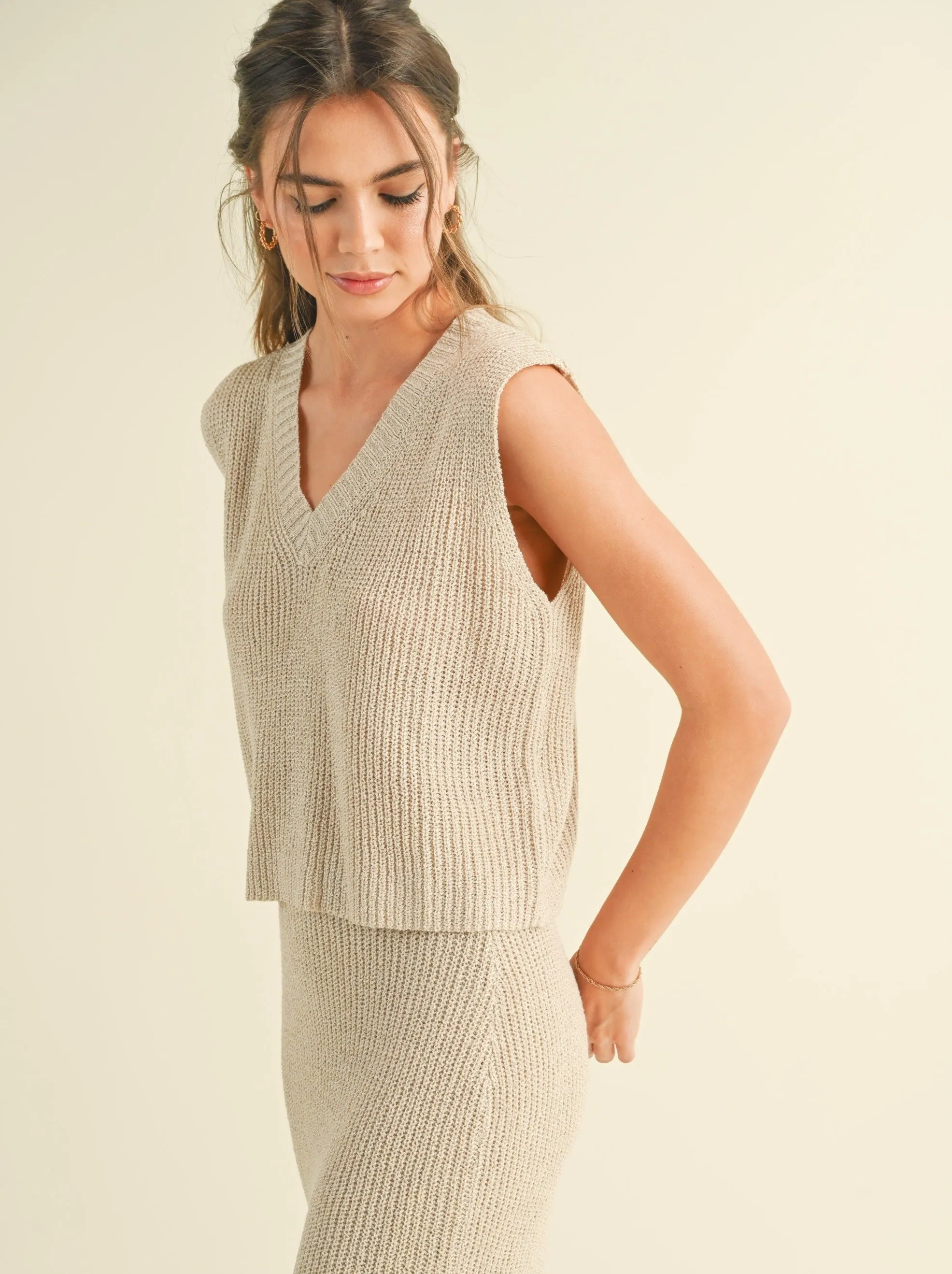 Charlize Knitted Vest