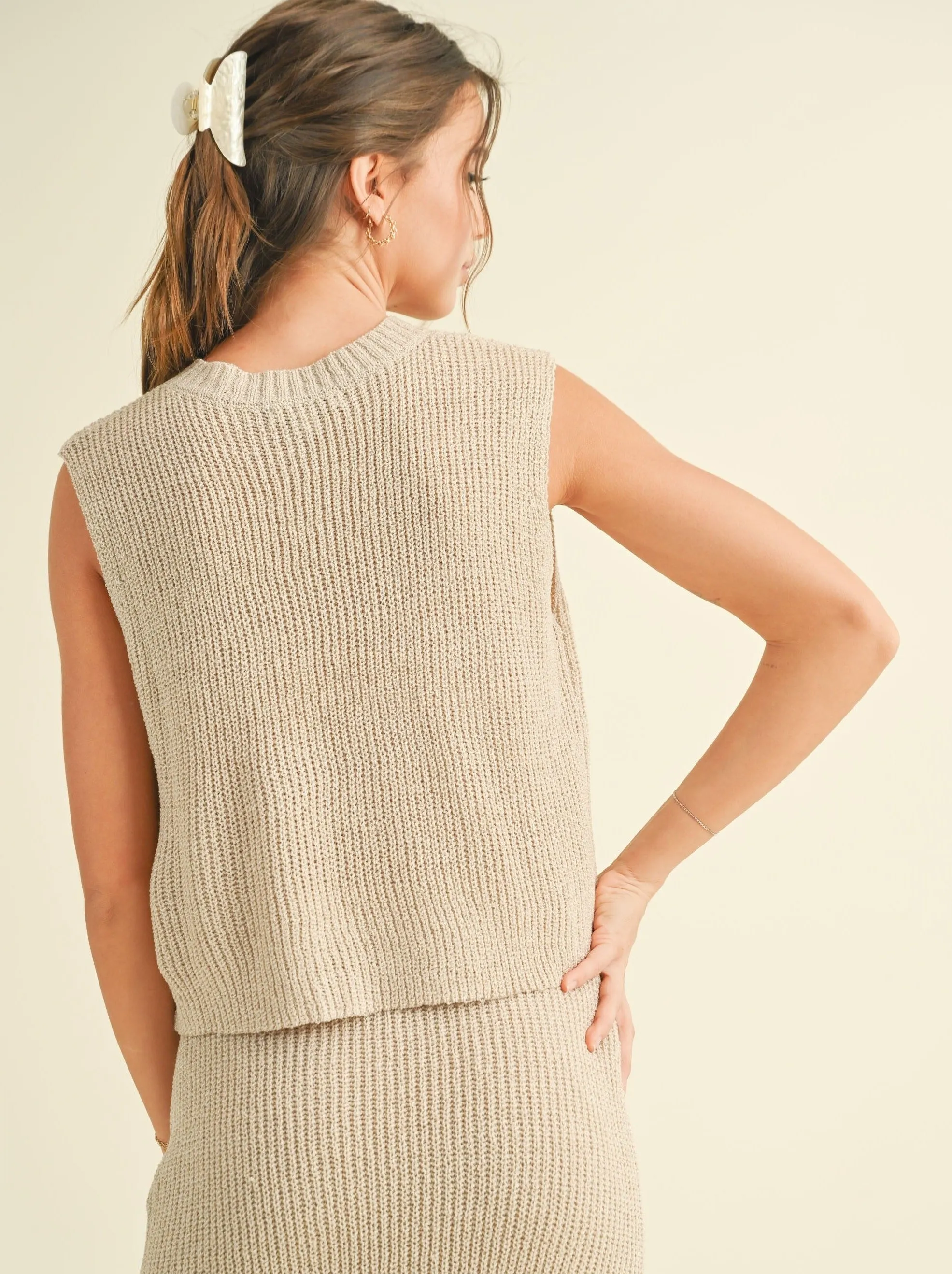 Charlize Knitted Vest