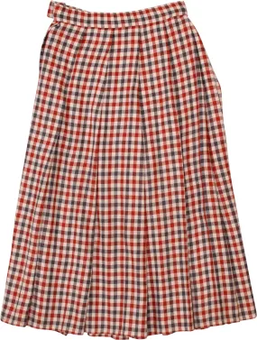 Checked Skirt | ThriftTale