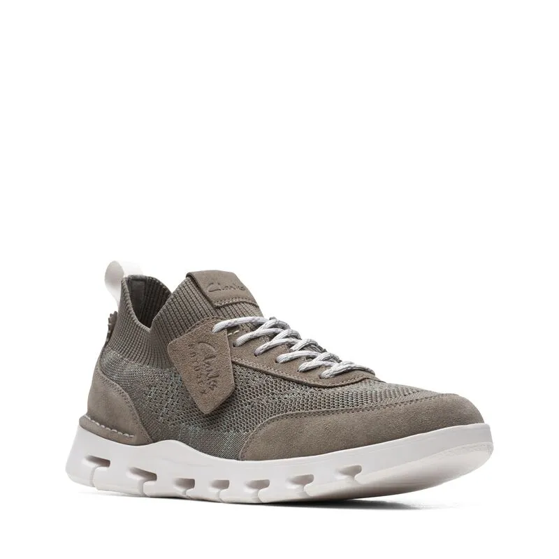 CLARKS | SNEAKERS HOMBRE | NATURE X GO DARK GREY COMBI | GRIS