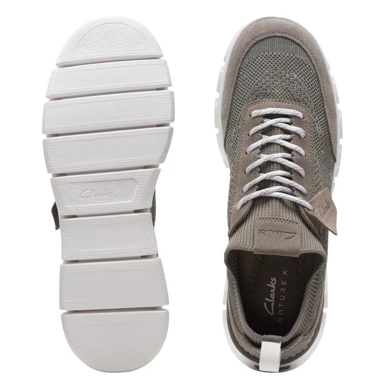 CLARKS | SNEAKERS HOMBRE | NATURE X GO DARK GREY COMBI | GRIS