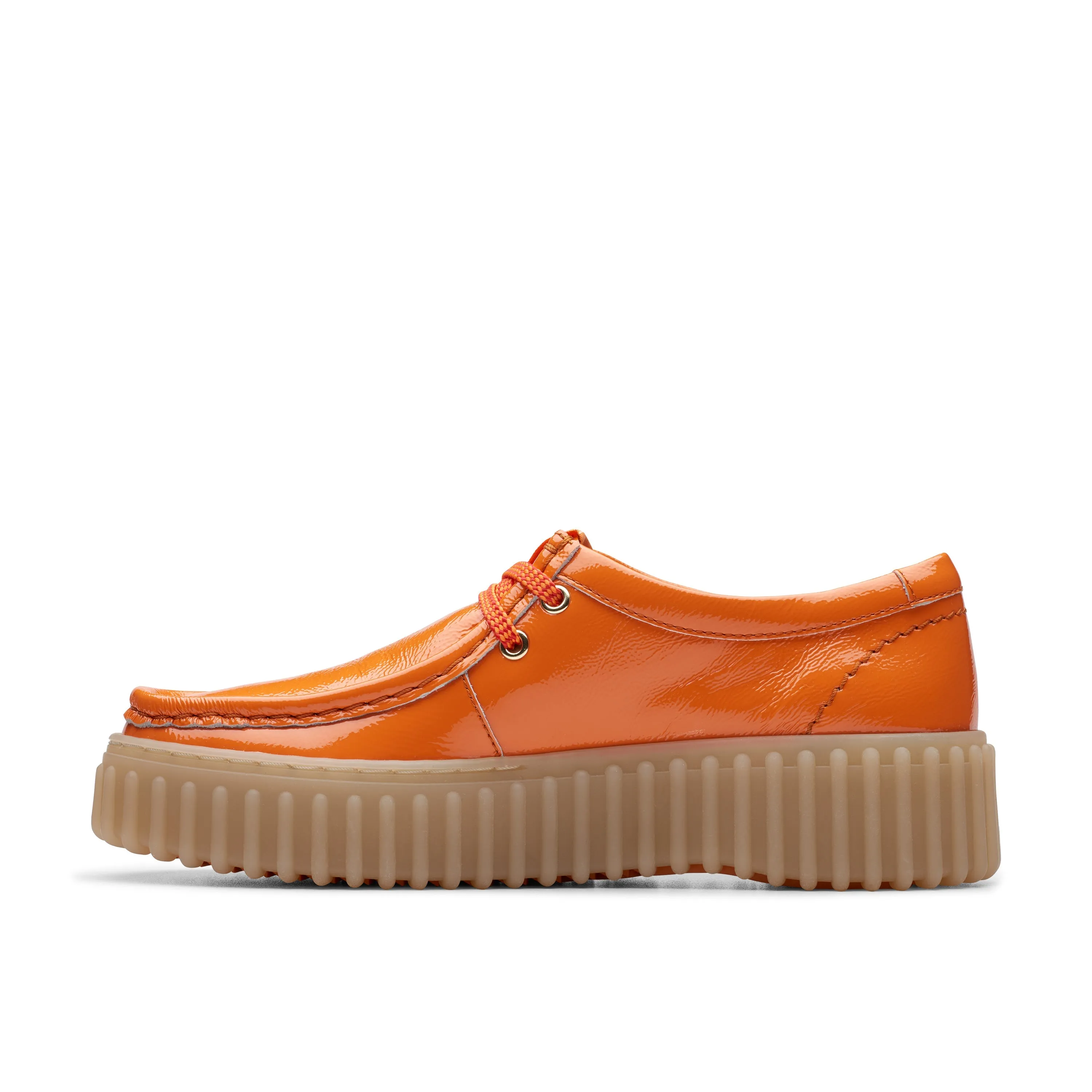 CLARKS | ZAPATOS CASUAL MUJER | TORHILL BEE ORANGE PATENT | NARANJA