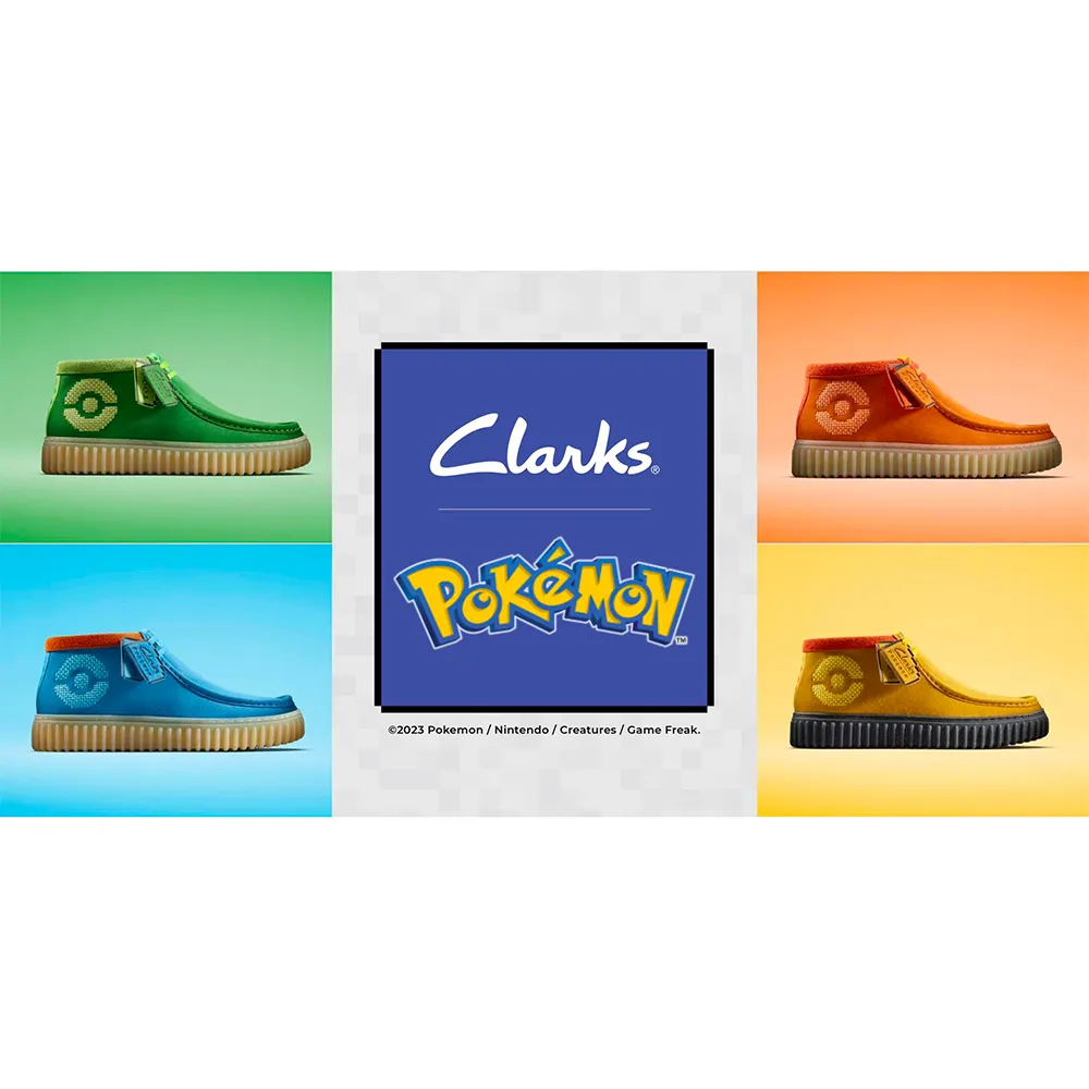 Clarks x Pokémon Torhill Explore Yellow 26177516_YL