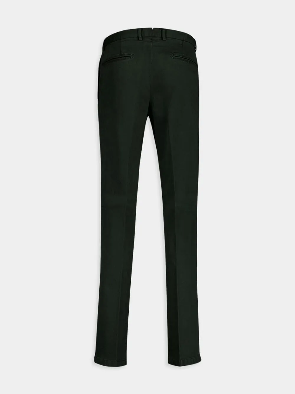 Classic Chino Green Trousers