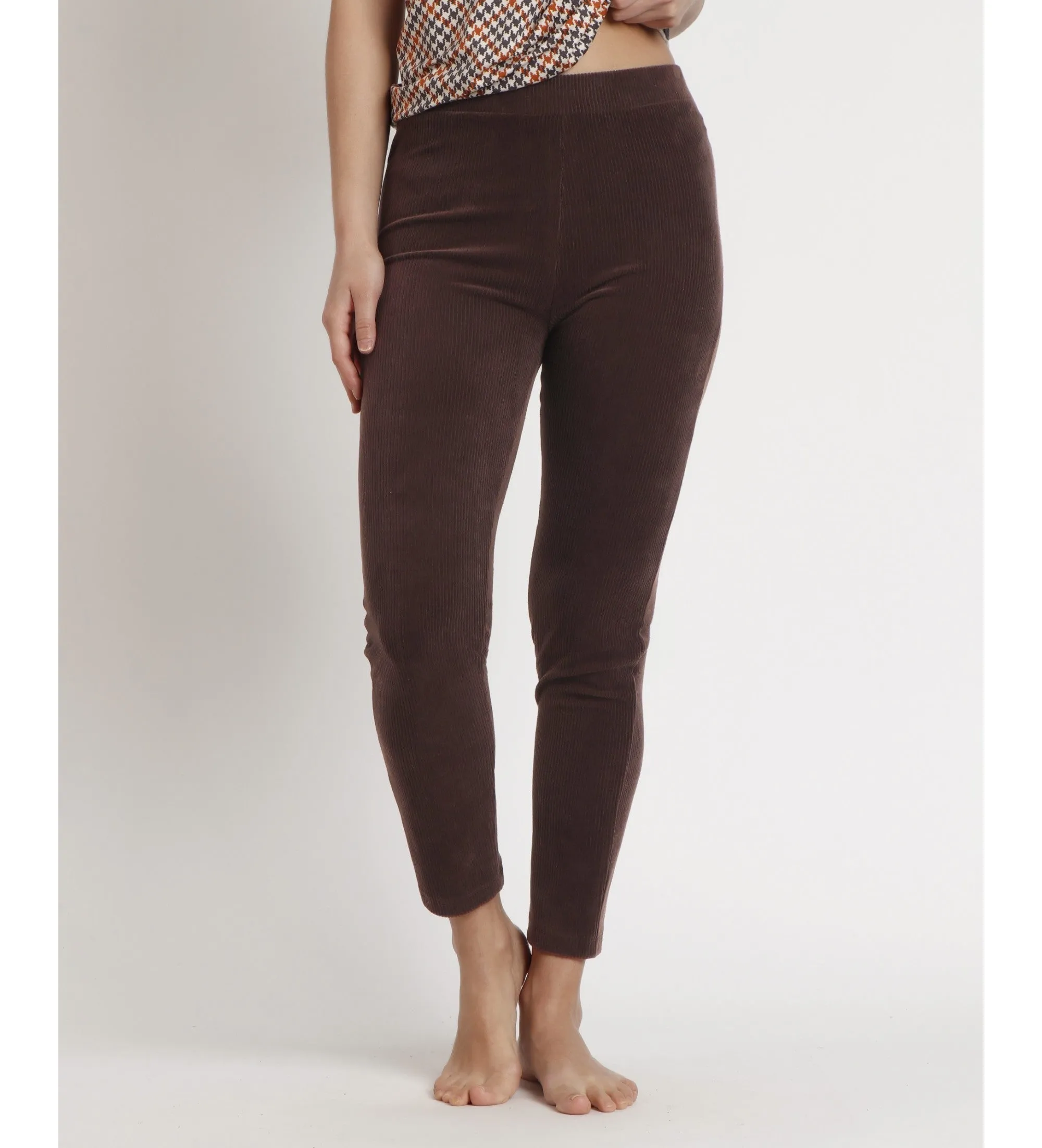 CORDUROY LONG STRETCH TROUSERS